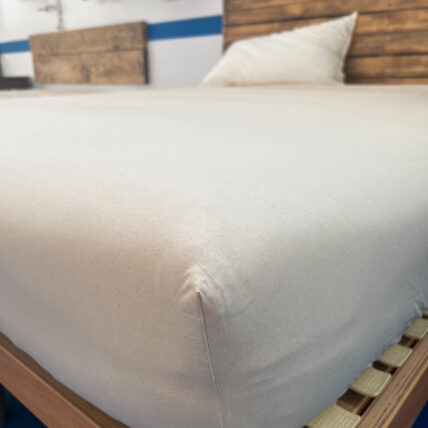 Lenzuolo sotto con angoli in cotone Bio
